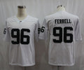 Men's Las Vegas Raiders Clelin Ferrell #96 White Game Player Jersey1