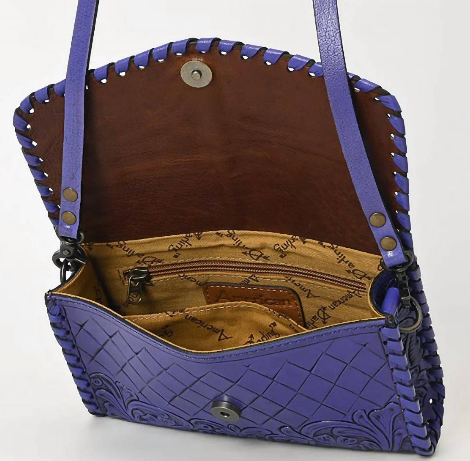 Women's Wallet Purse In Purple