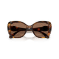 0Sk6051U Oversized Tortoiseshell Sunglasses with Crystal-Embellished Temples