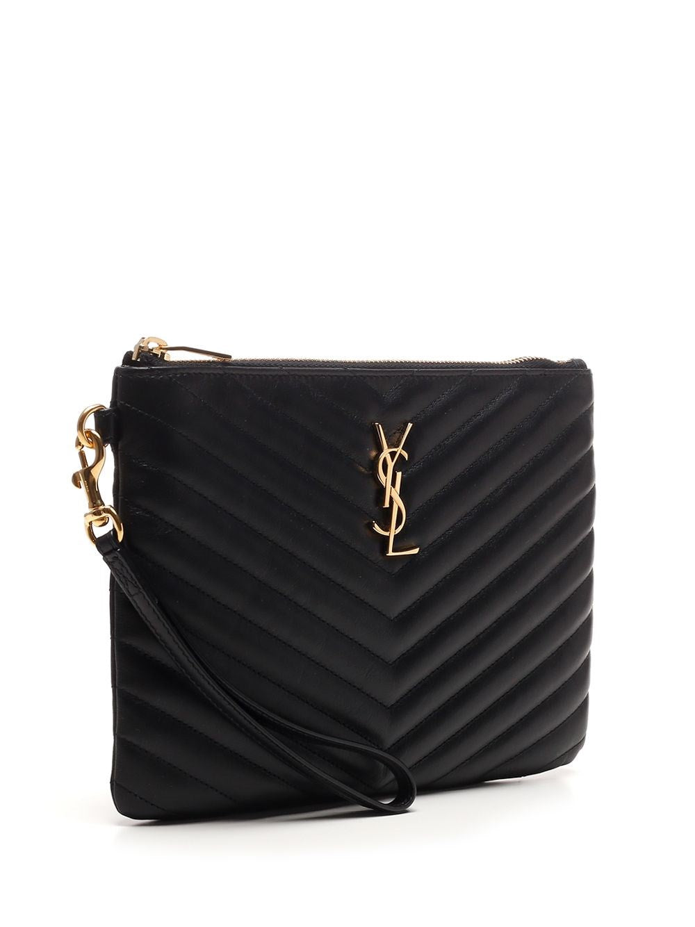 Saint Laurent Women "Monogram" Pouch