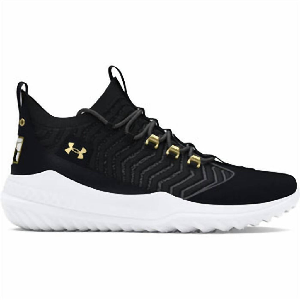 Men's Harper 9 Turf Baseball Shoes In Black/white