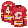 Men's Calgary Flames Rasmus Andersson #4 Red Home Team Breakaway Player jersey