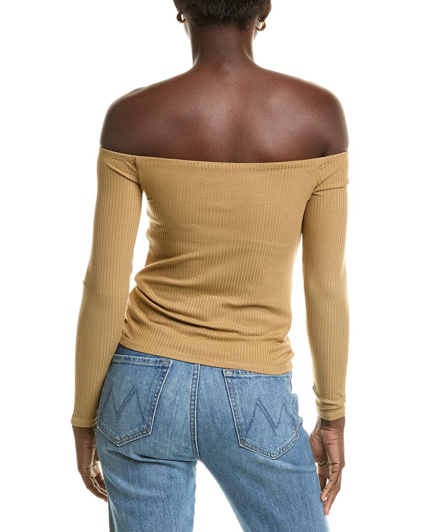 Enza Costa Off-the-Shoulder Shirt