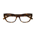 Square Tortoiseshell Sunglasses With Metallic Accents