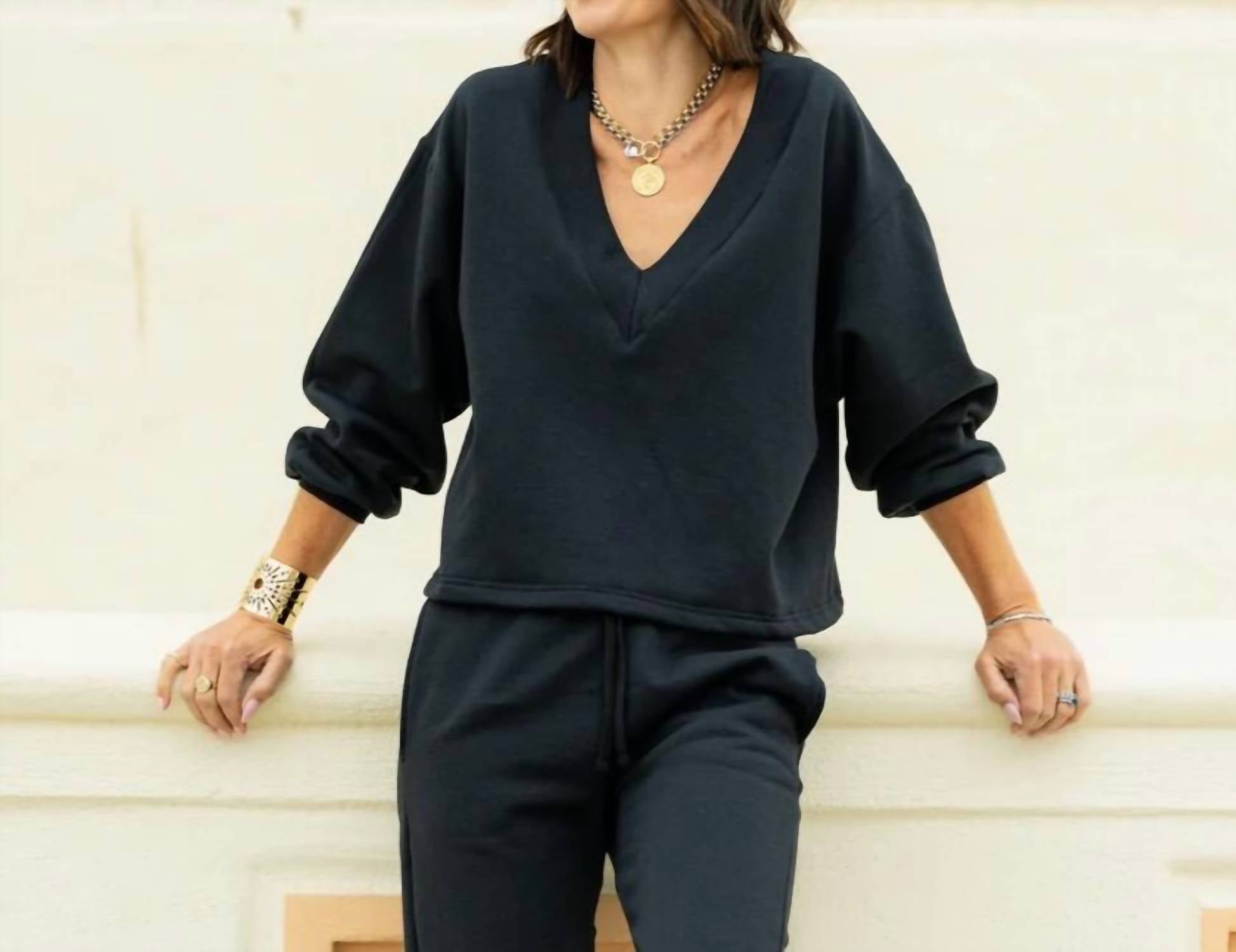Tucker Sweatshirt In Black