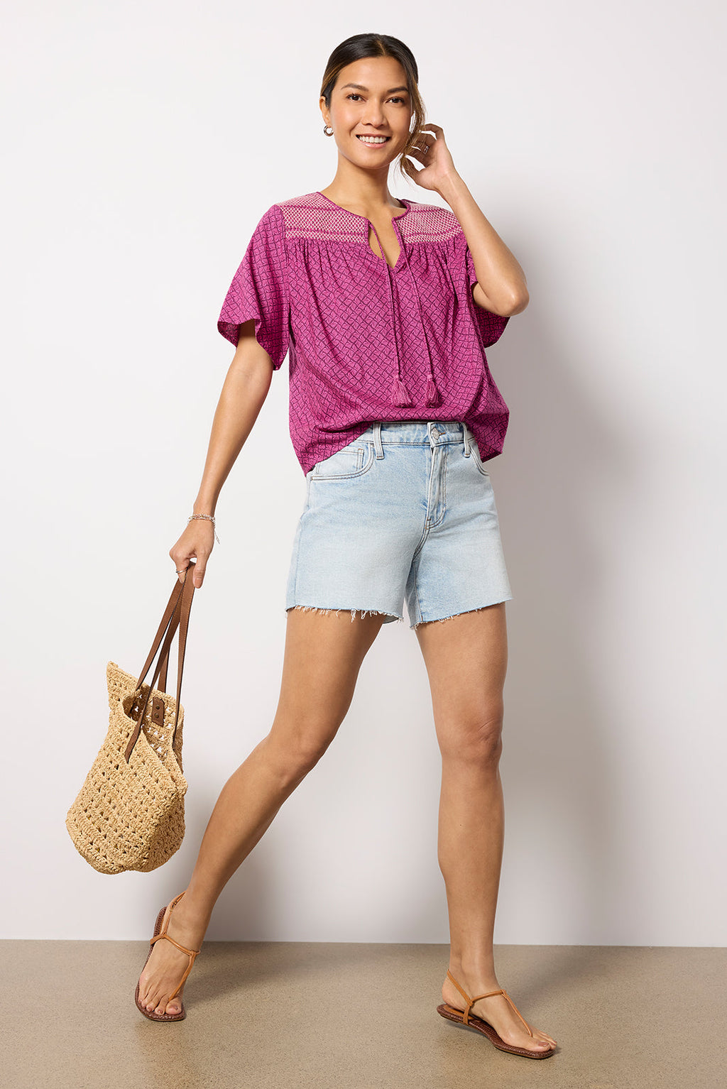 Women's Maisie Smocked Blouse