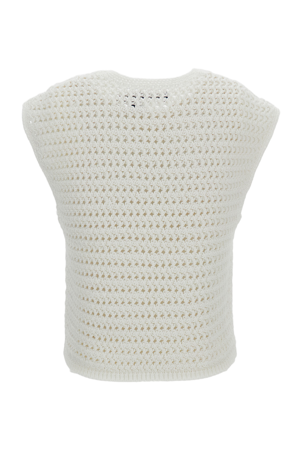Crochet Cotton Vest