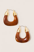 Women's Becca Resin Hoop