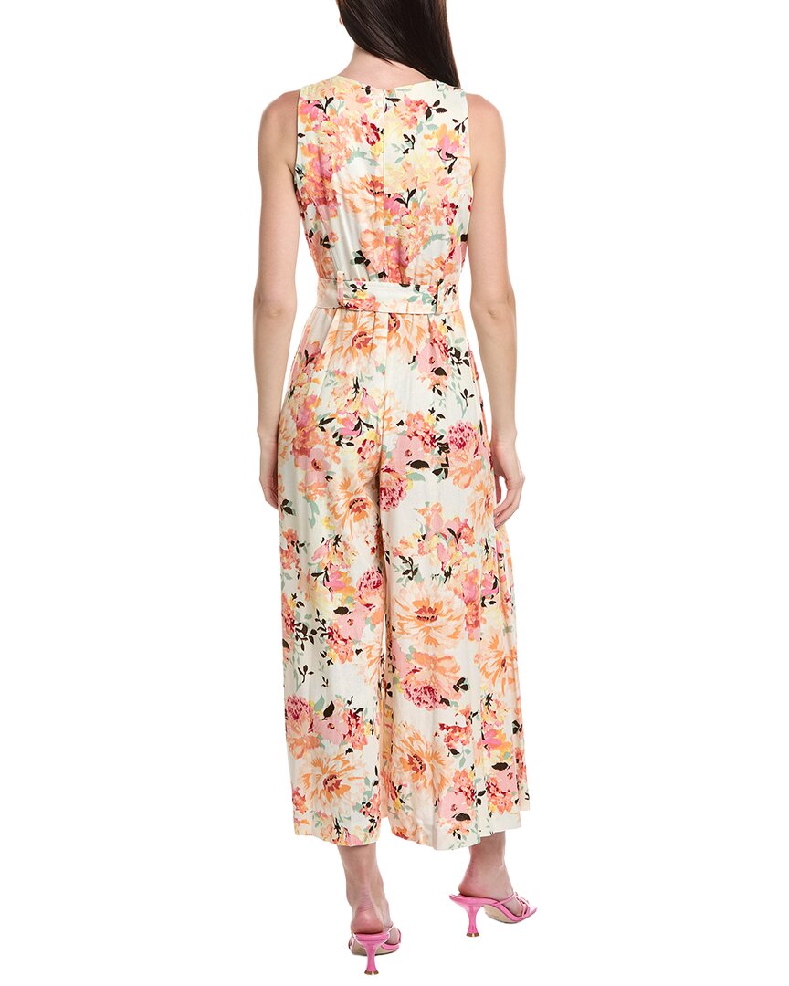 Maison Tara Linen-Blend Jumpsuit