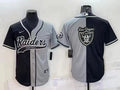 Men's Las Vegas Raiders Black/Gray Game Jersey1