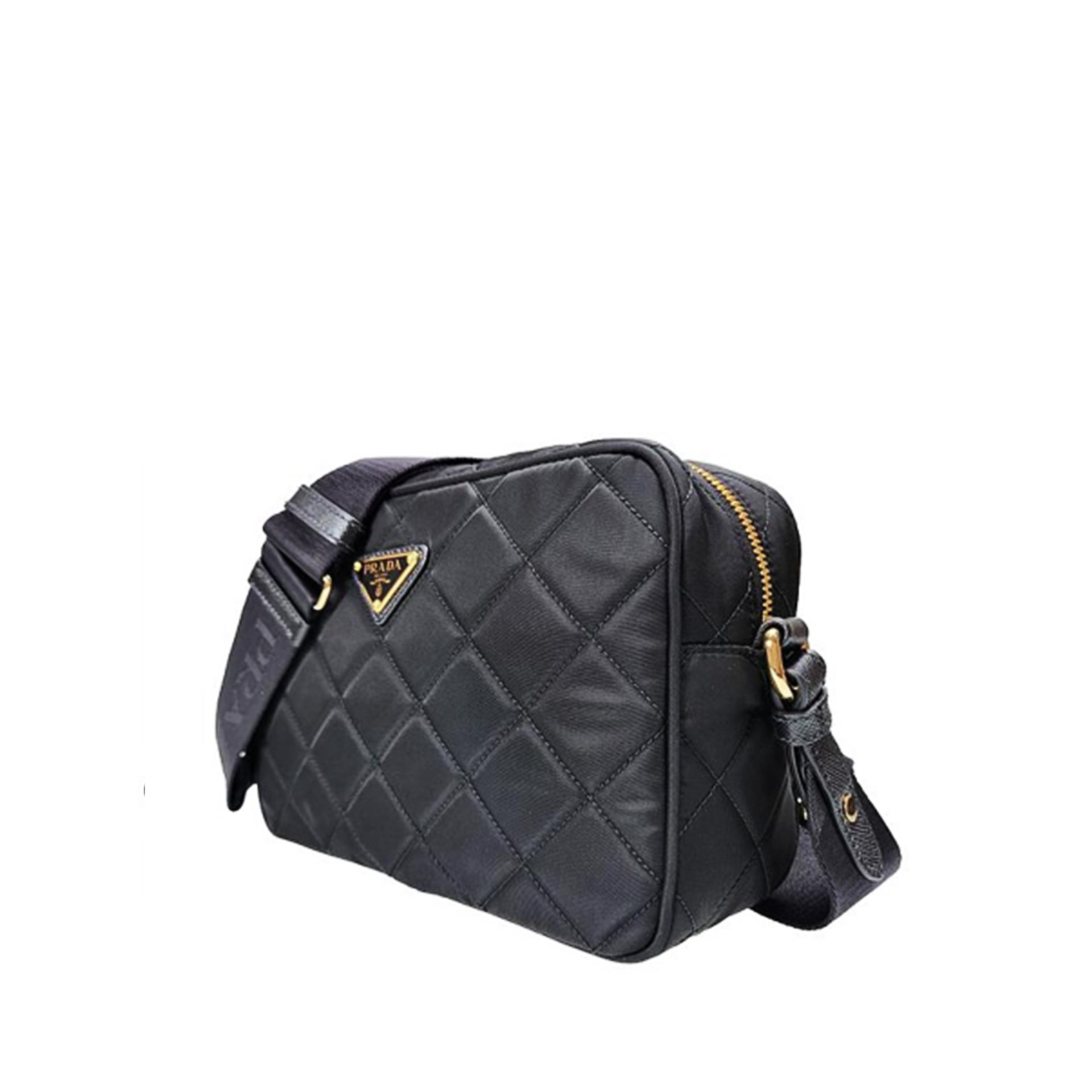 Prada Quilted Nylon Camera Bag Women