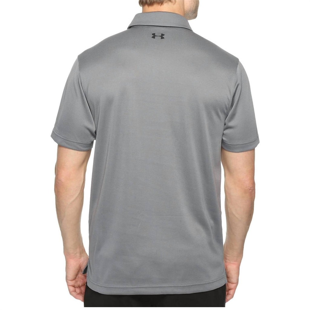 Tech Button Up Placket Polo In Graphite