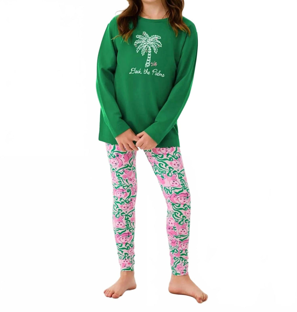 Mini Ballad Sweatshirt In Multi Deck The Palms Embroidery