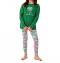 Mini Ballad Sweatshirt In Multi Deck The Palms Embroidery