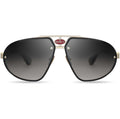 Bugatti Men's 63 mm Black Sunglasses