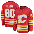 Men's Calgary Flames Daniel Vladar #80 Red Home Breakaway Player jersey