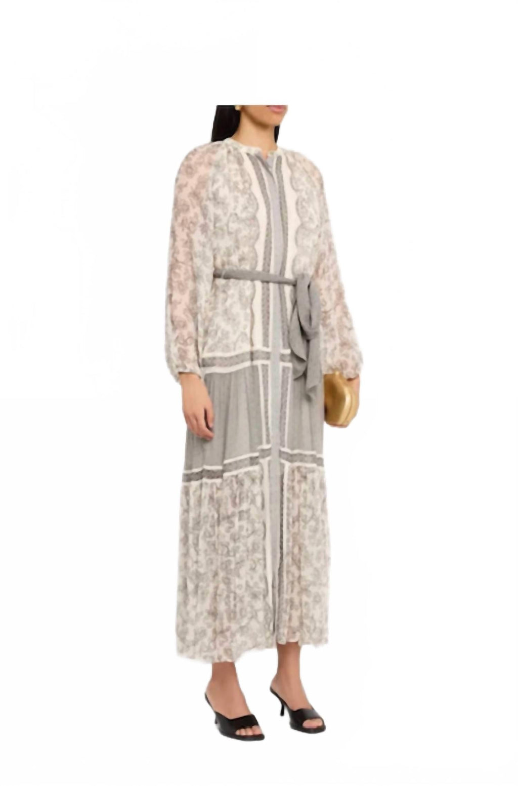 Halley Printed Maxi Dress In Bbjal