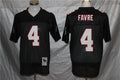 Men's Atlanta Falcons Brett Favre Mitchell & Ness Black Legacy Replica Jersey1