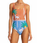 Women's Paolita Tank One Piece In Circe's Garden