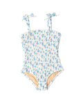Shade Critters Cottage Rose Terry Smocked Swimsuit