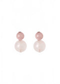 Women's Cara Earrings In Rose Quartz