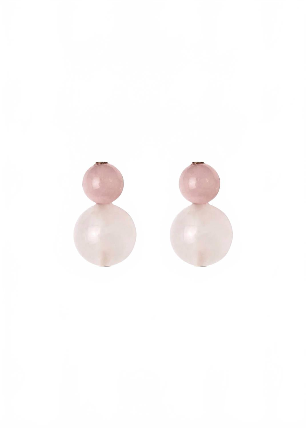 Women's Cara Earrings In Rose Quartz