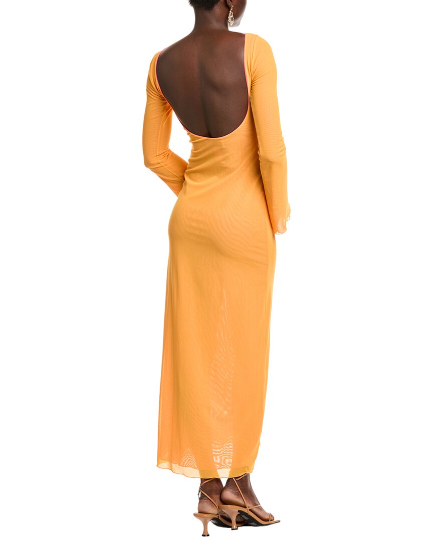 Chiara Boni La Petite Robe Paige Mesh Maxi Dress