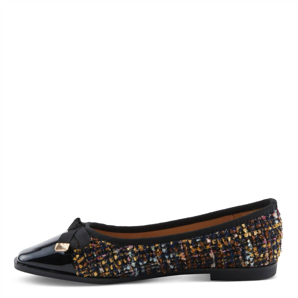 Women's Ainosa Ballet Flat Shoes In Black Multi