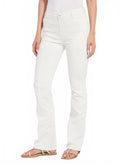 Smoothing Waistband Bootcut Jeans In Ecru White