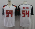 Men's Tampa Bay Buccaneers Lavonte David #54 White Game Jersey1