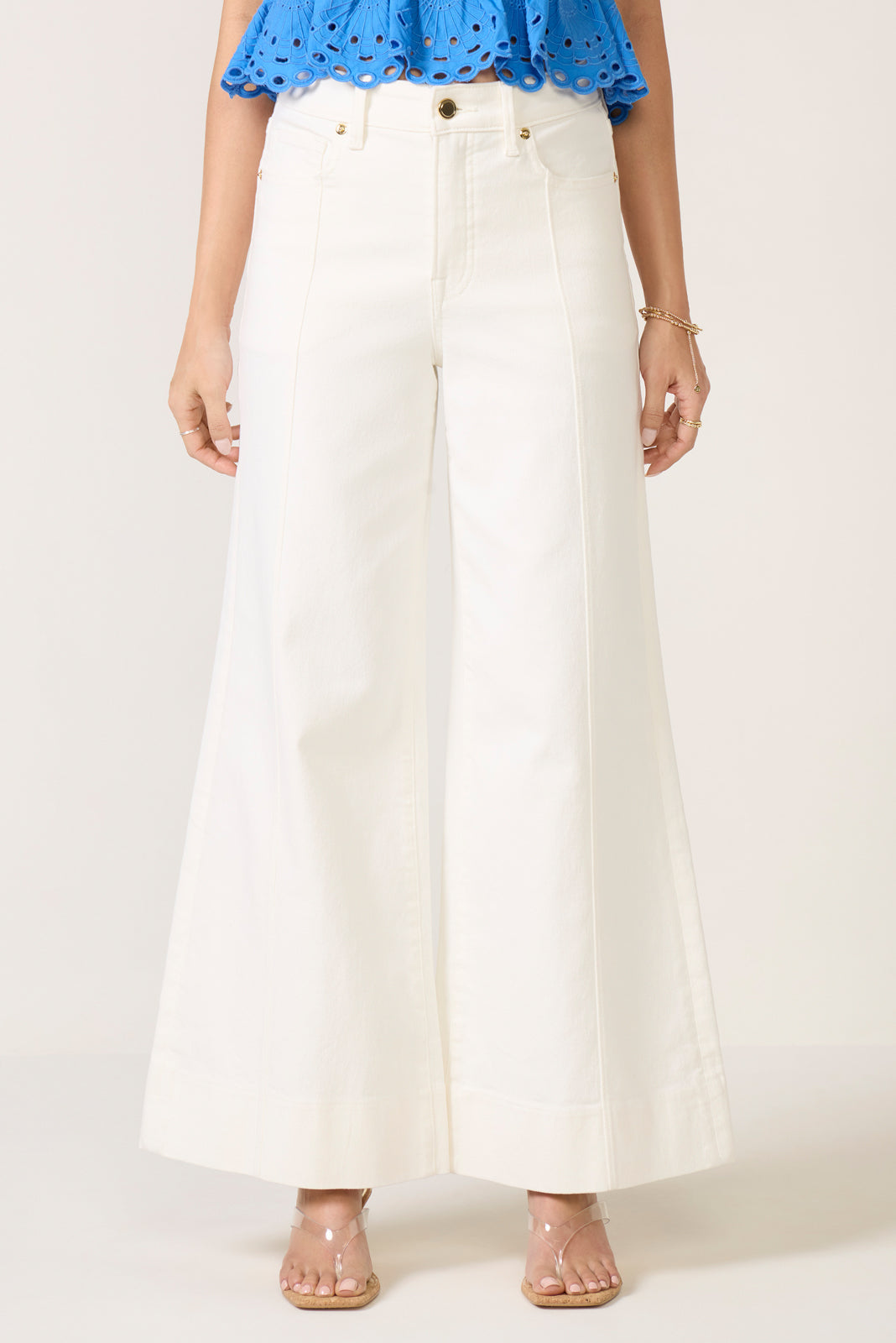 Women's Petite Palazzo Jean