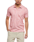 Raffi Brushed Gingham Polo Shirt