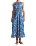 Bali Tank Dress In Florette Blue