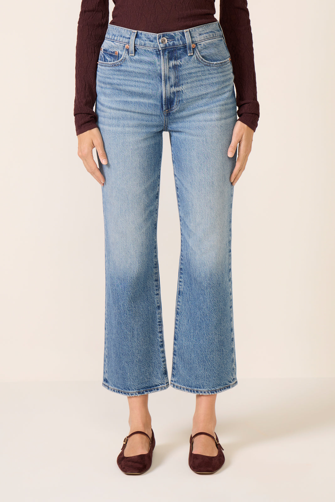 Women's Ally Crop Bootcut Jean