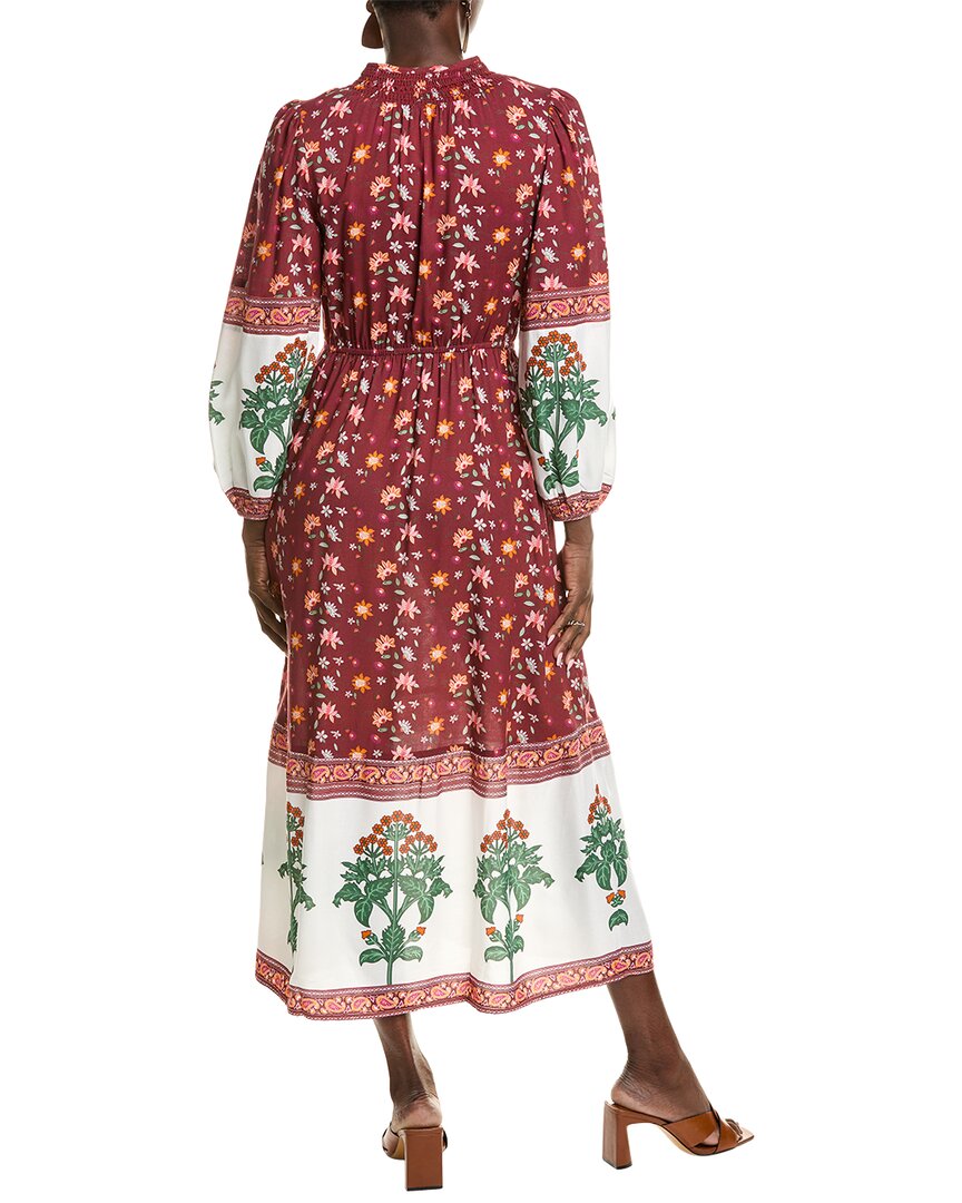 Garrie B Smocked Maxi Dress