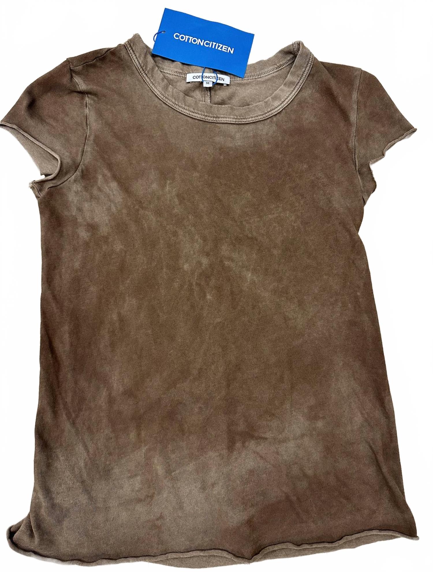 Women's Marbella Cap Sleeve Tee In Vintage Hazelnut