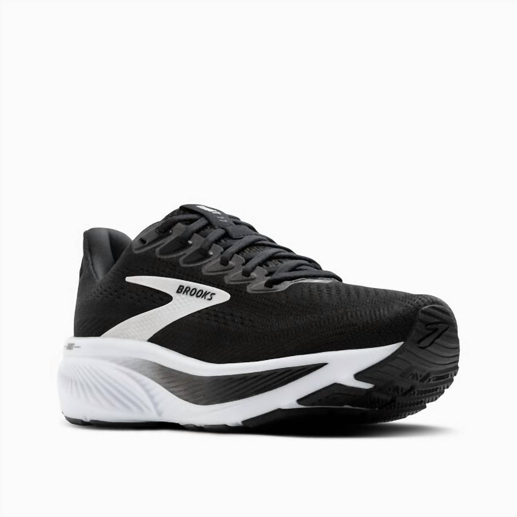 Men's Ghost 17 Shoe In Black/grey/white
