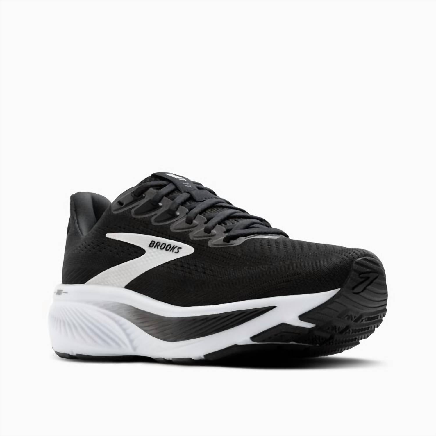 Men's Ghost 17 Shoe In Black/grey/white