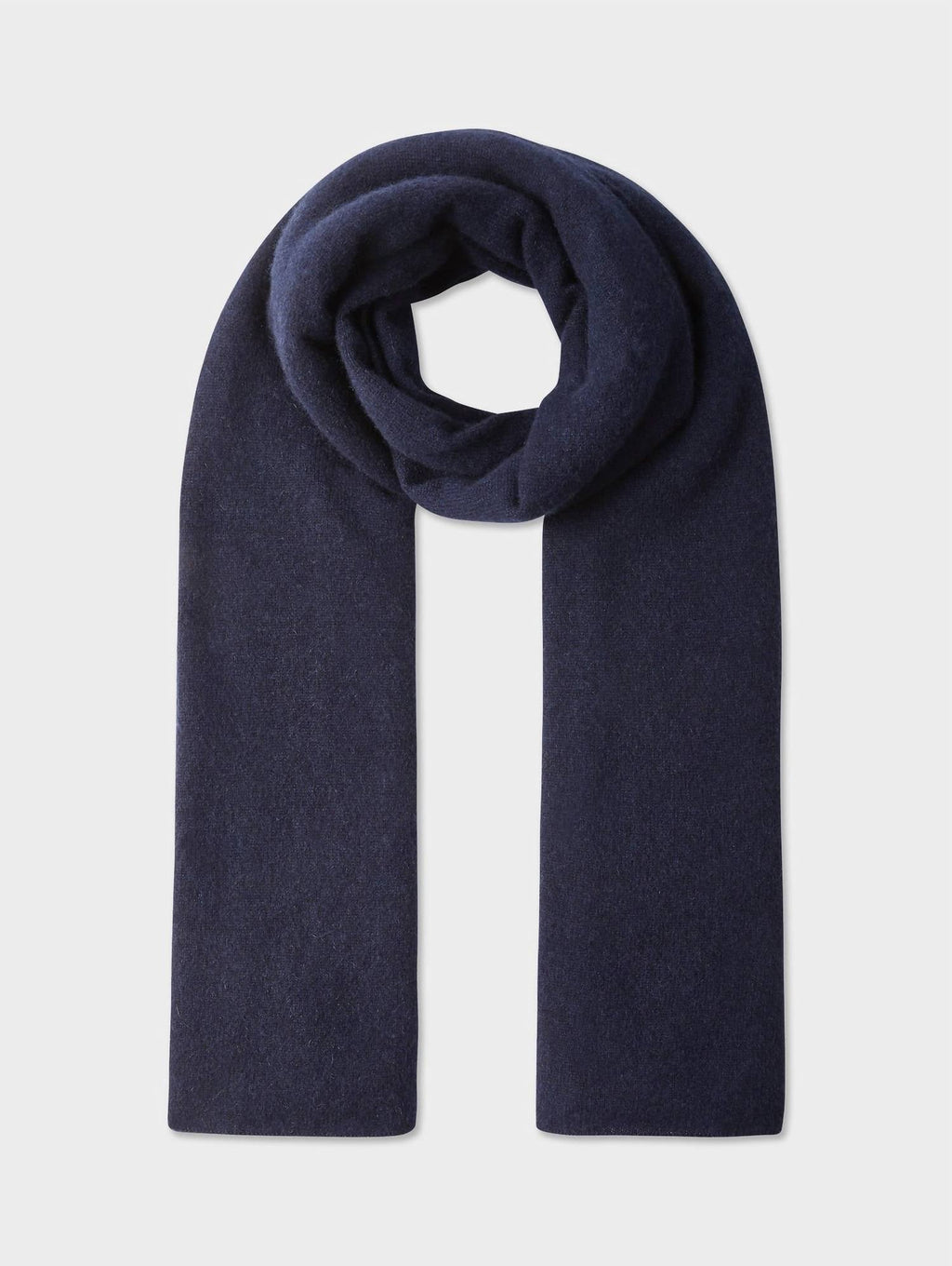 Women's Cashmere Travel Wrap In Deep Navy