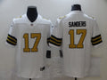 Men's New Orleans Saints Emmanuel Sanders #17 White Player Game Jersey1