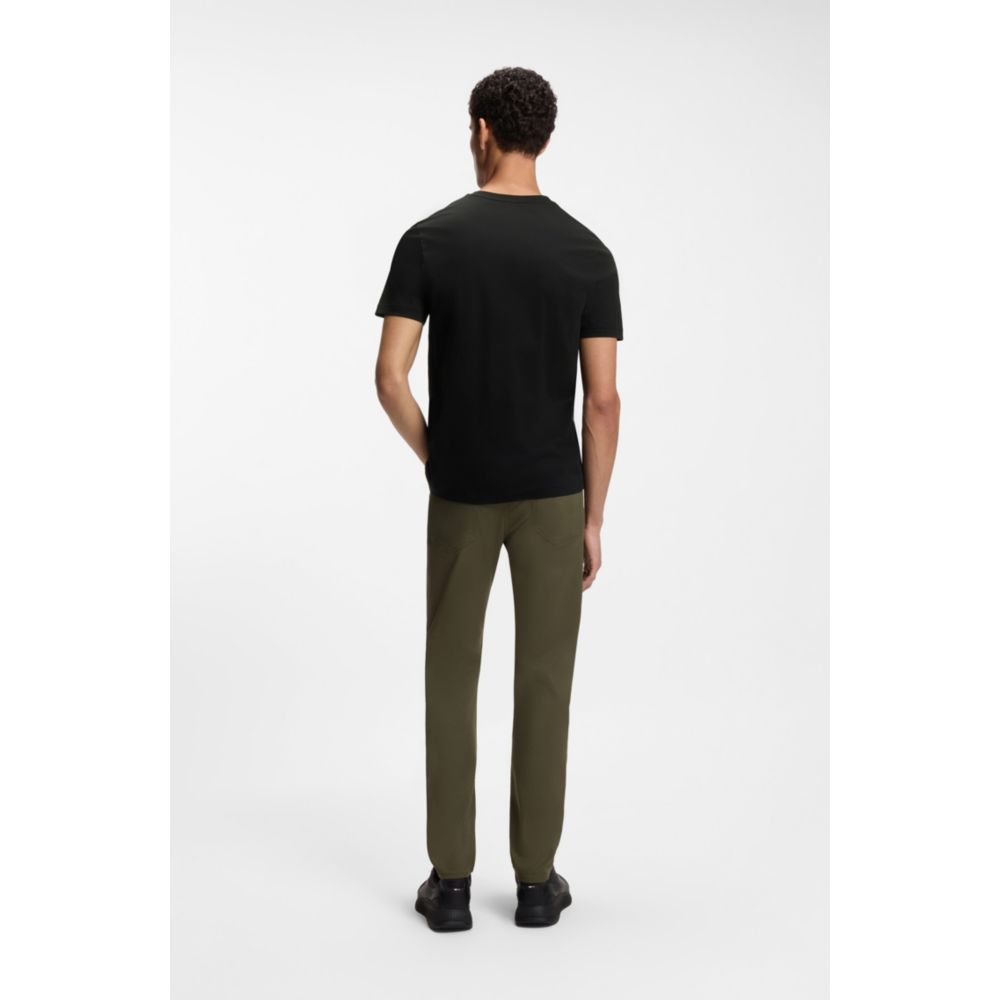 Porsche x  mercerized-cotton T-shirt with reflective branding