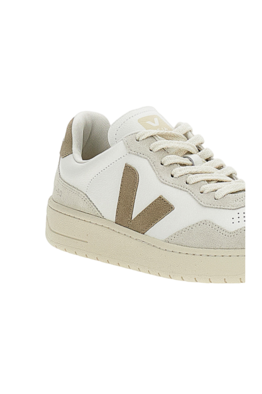 White V90 Leather Sneakers