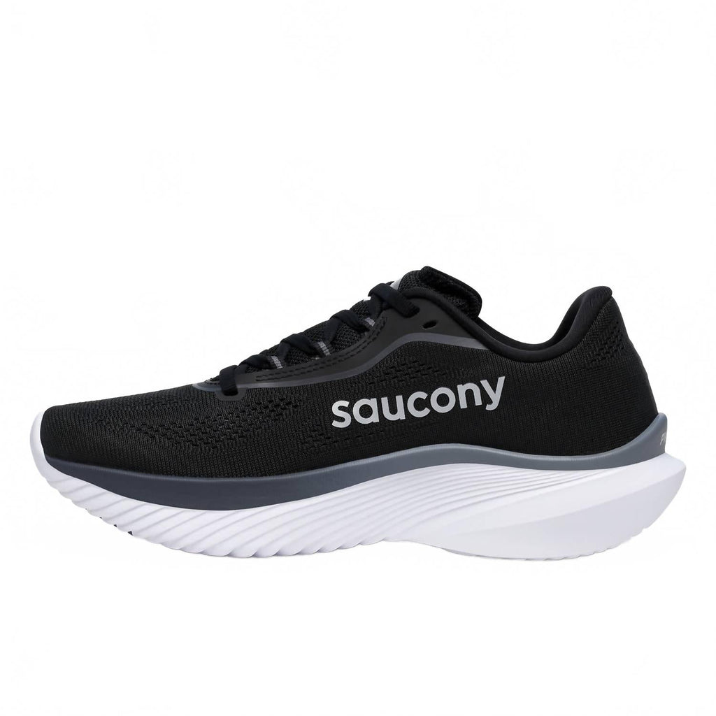 Women's Kinvara 15 Running Shoe In Black - White