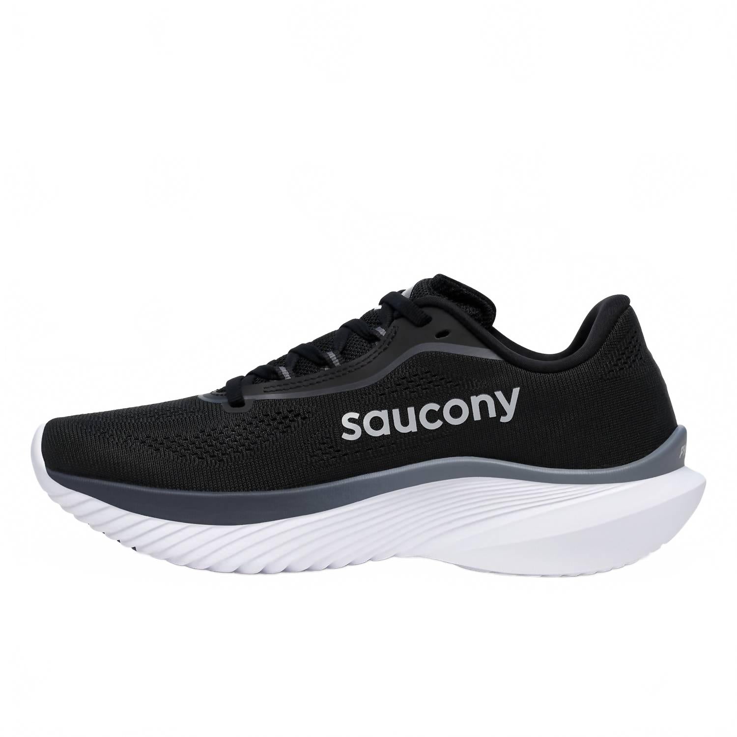 Women's Kinvara 15 Running Shoe In Black - White