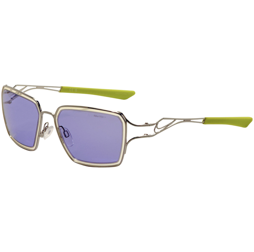 Nike Unisex 57 mm Silver Sunglasses