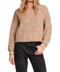 Charmer Sweater In Mocha