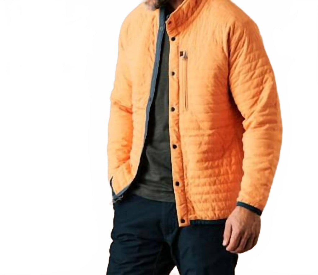 Windzip Casual Jacket In Citrus