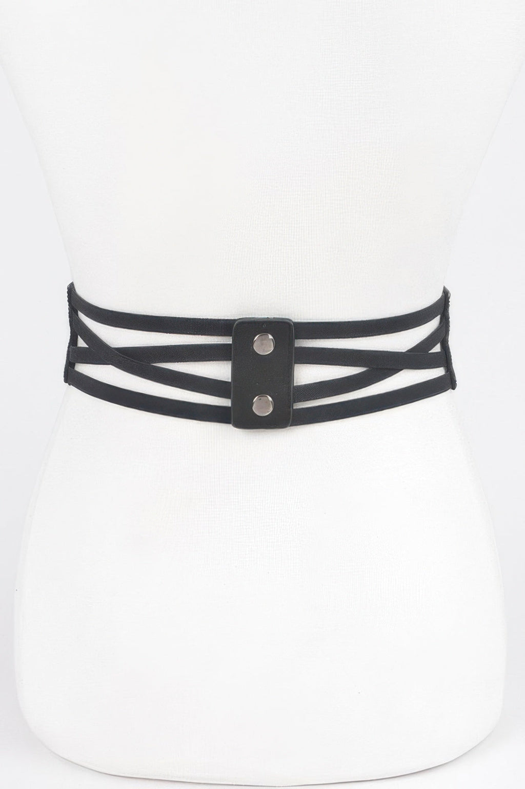 Rhinestone Corset Elastic Belt