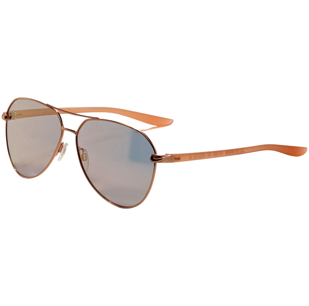 Nike Unisex 61 mm Rose Gold Sunglasses