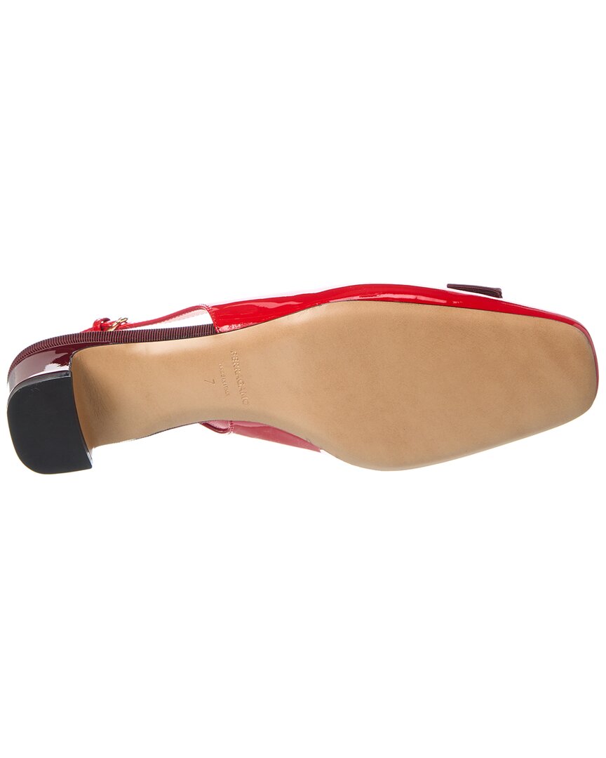 Ferragamo Rivada Patent Slingback Pump
